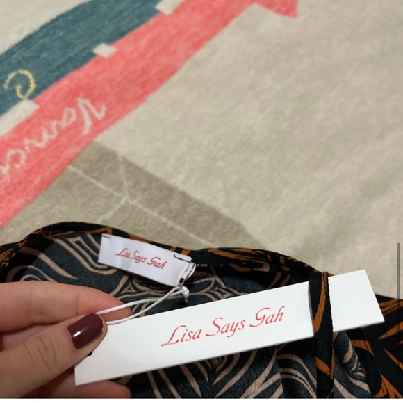 Lisa Says Gah Buffy Tank Wild Hearts. NWT - Picture 5 of 5